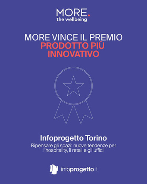 MORE vince il premio: "prodotto più innovativo"